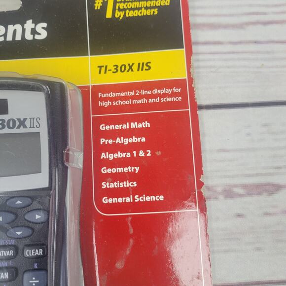 Texas Instruments TI-30X IIS Solar Scientific Calculator - Picture 3 of 7